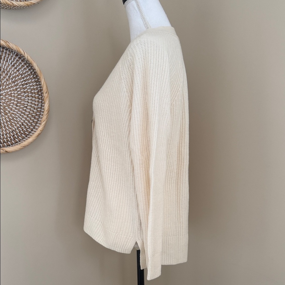 MADEWELL Lyle Rib Henley Sweater - Picture 4 of 8